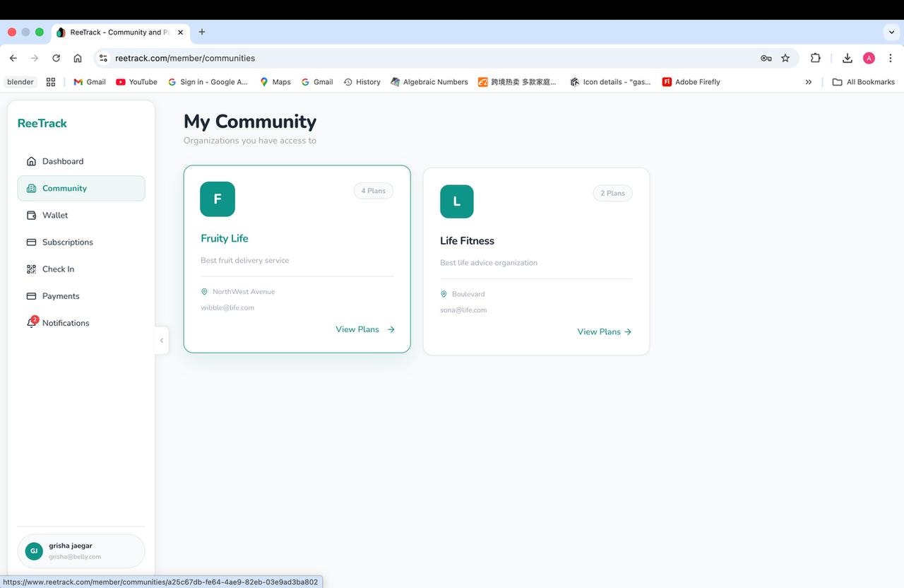 ReeTrack gallery image