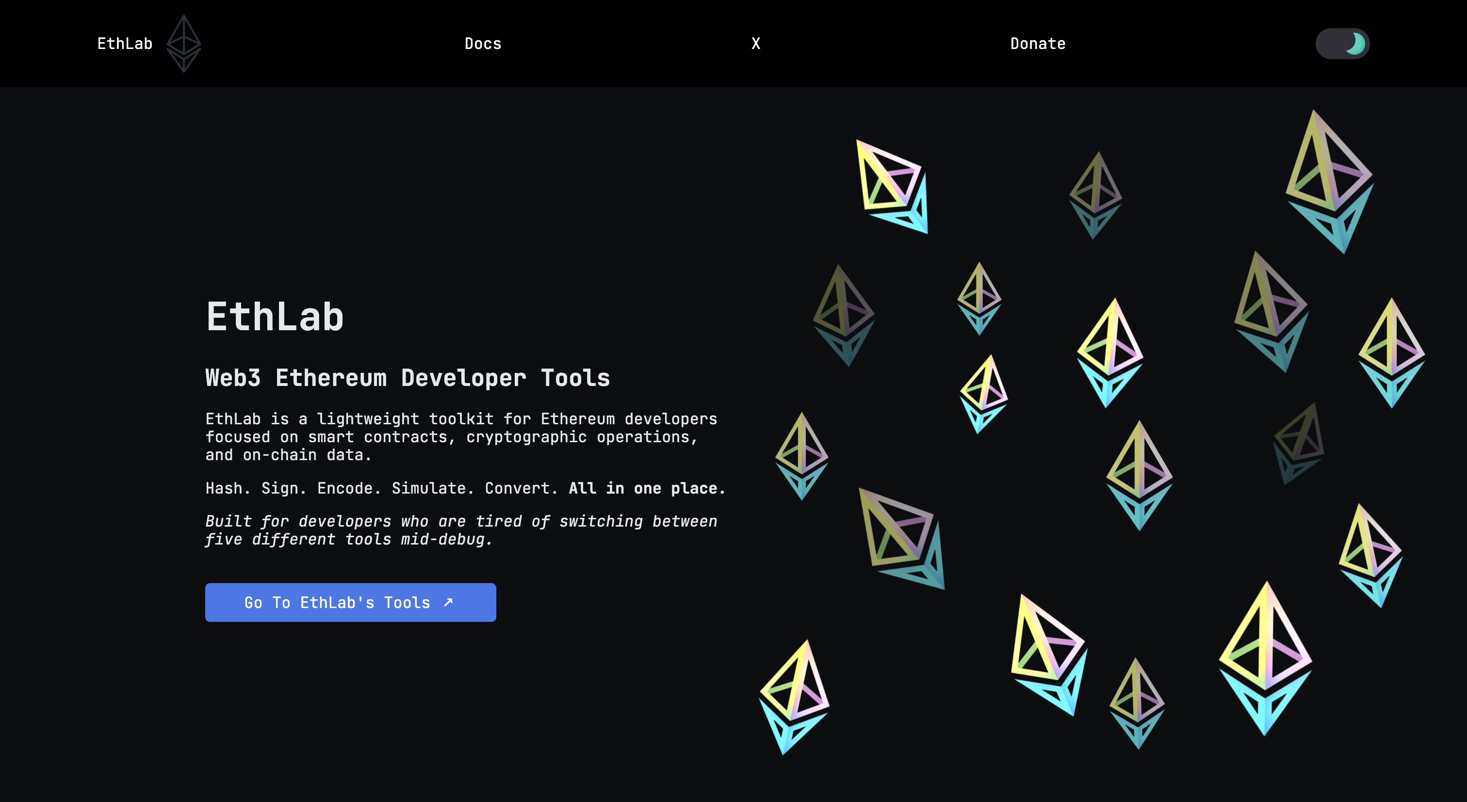 EthLab — Ethereum Blockchain Tool gallery image