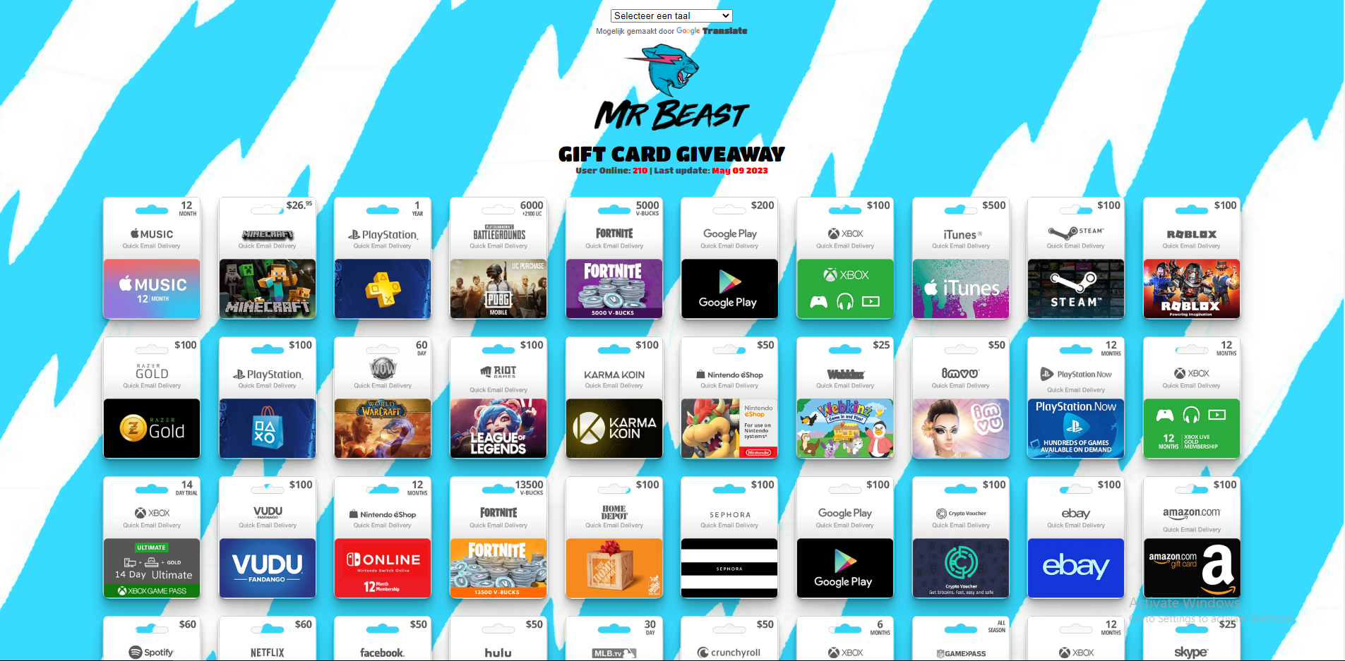 How to get $200 Google Gift Card code