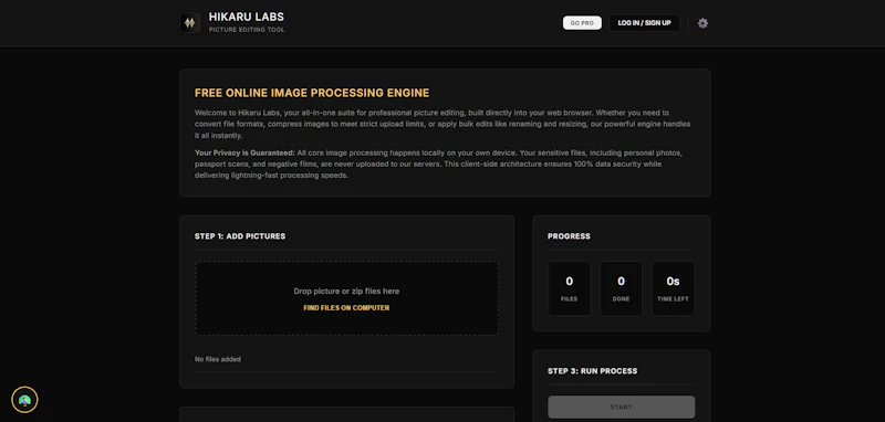 Hikaru Labs screenshot 2