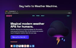 Weather Machine media 1