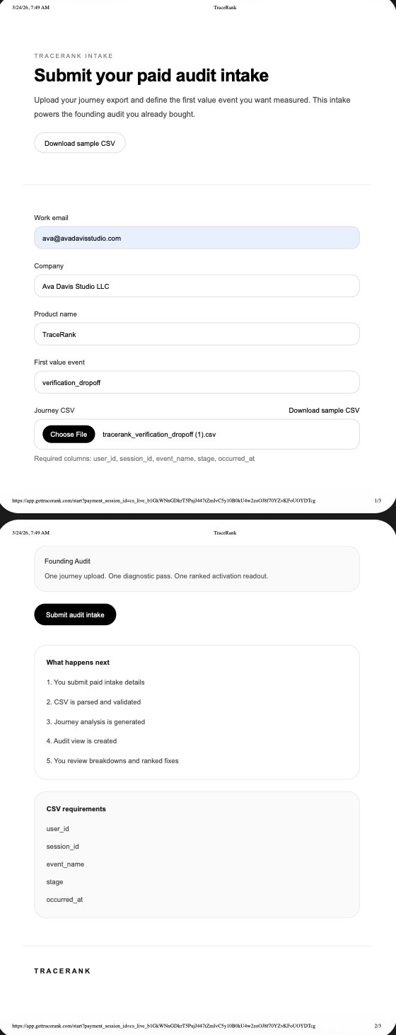 TraceRank gallery image