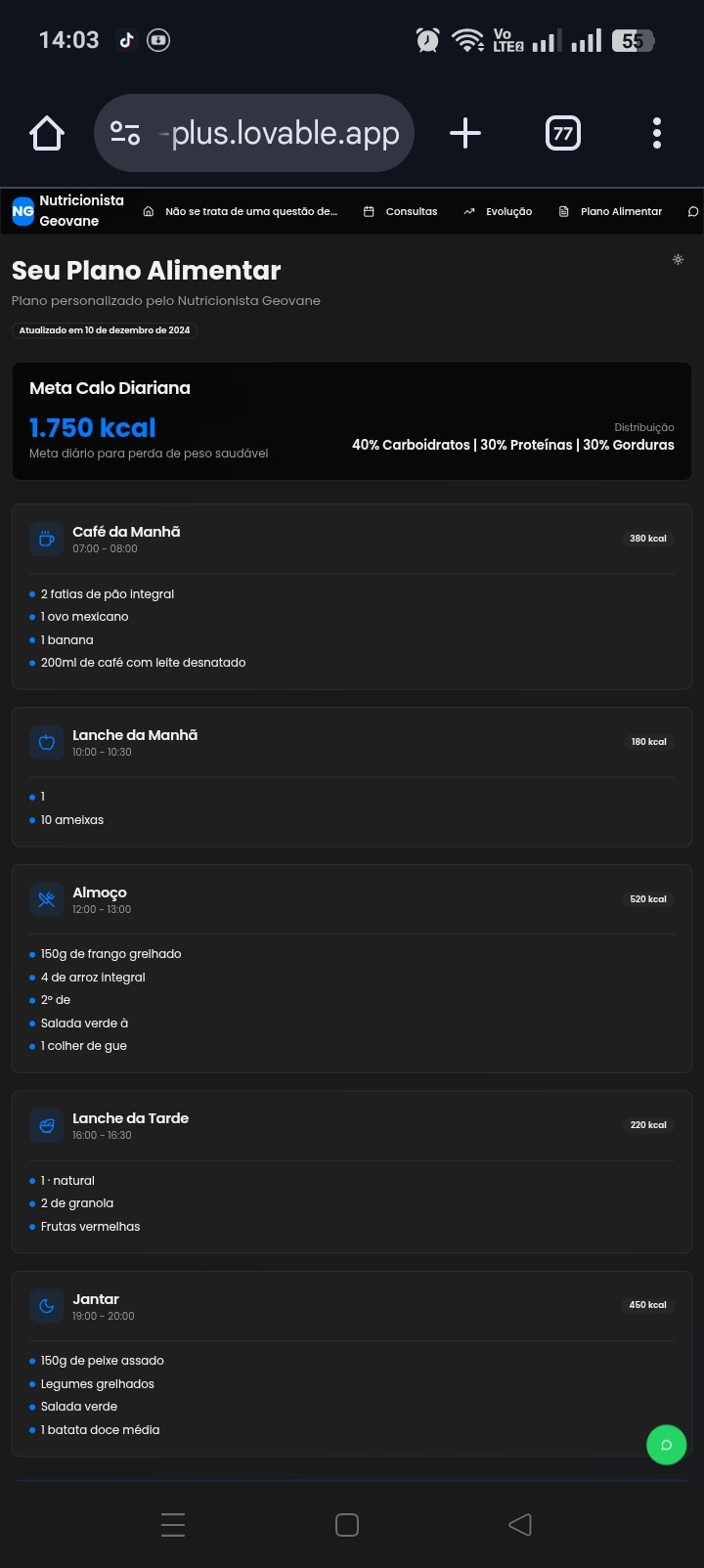Nutricionista Geovane gallery image