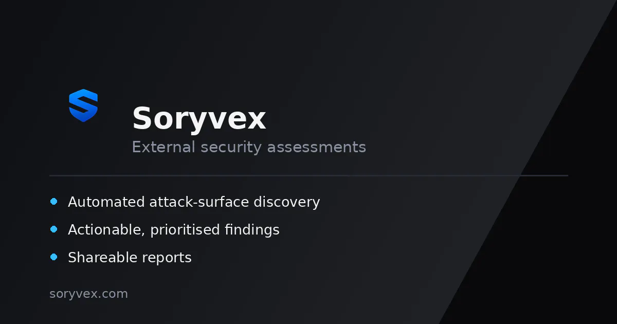 Soryvex gallery image