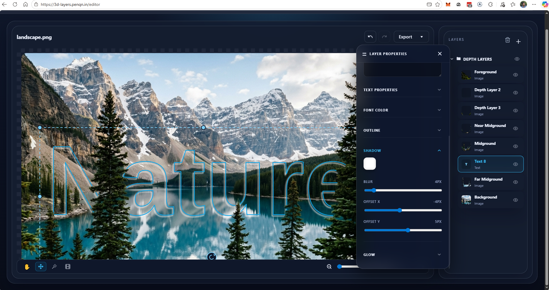 3D Layer Editor gallery image