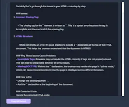 AI code fixer gallery image