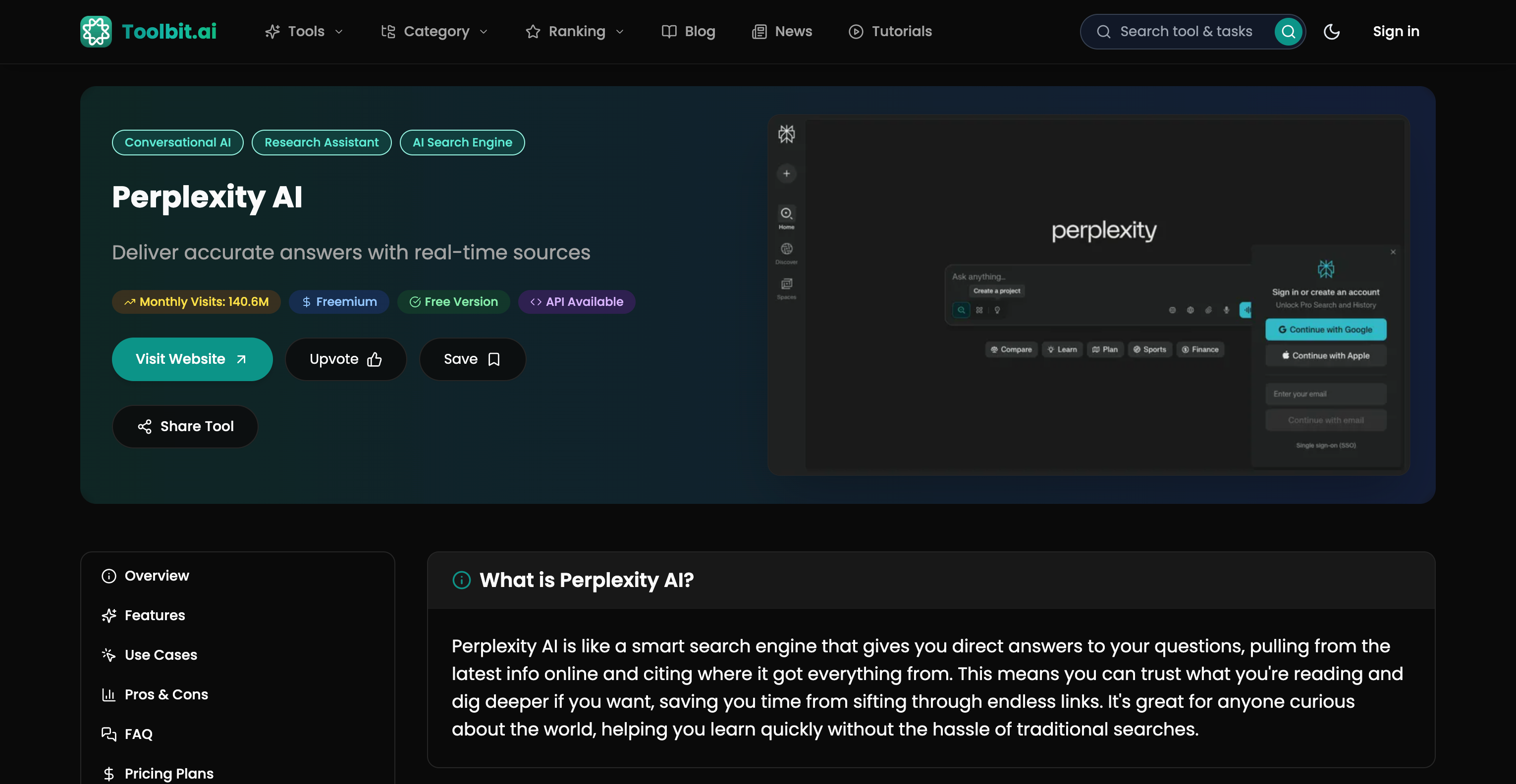 Toolbit.ai - Scopri i migliori strumenti e siti Web per le tue attività media 4