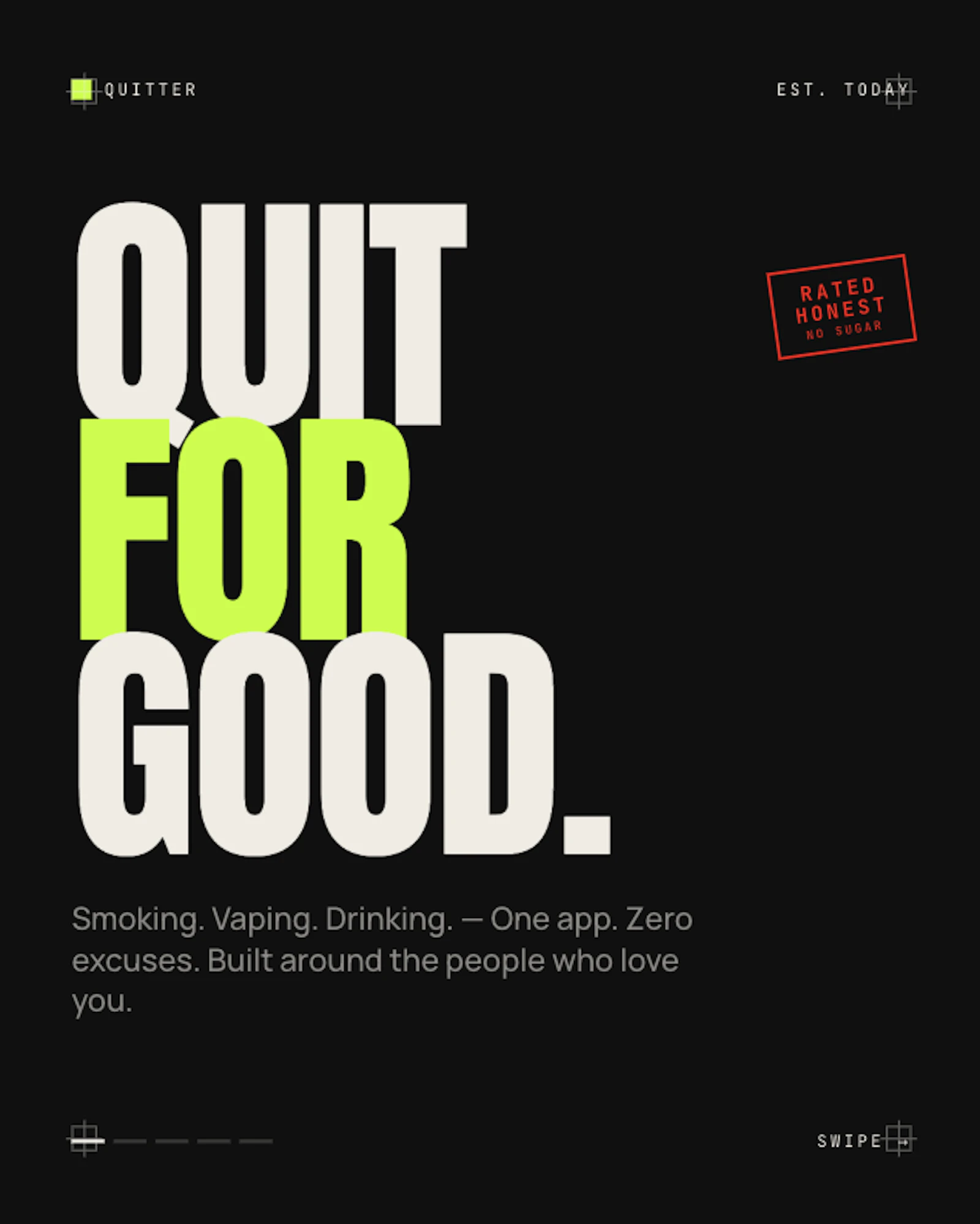 Quitter screenshot 1