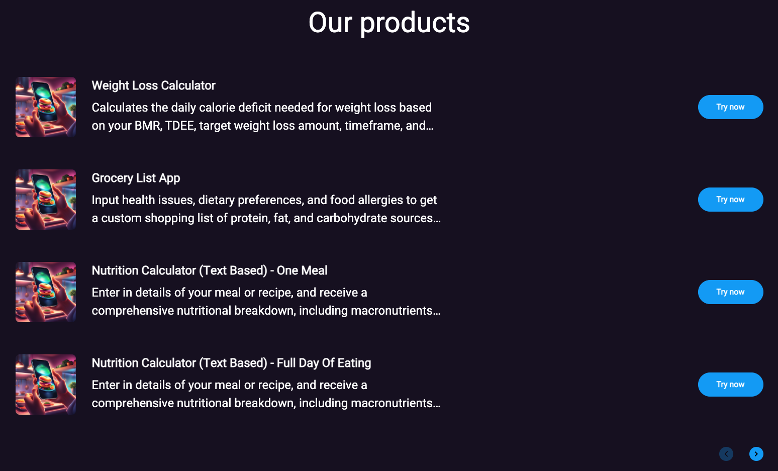 Nutrition Assistant AI Suite gallery image