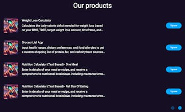 Nutrition Assistant AI Suite gallery image