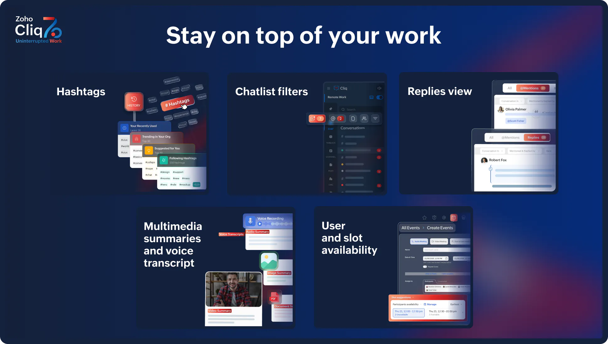Zoho Cliq 7.0 gallery image