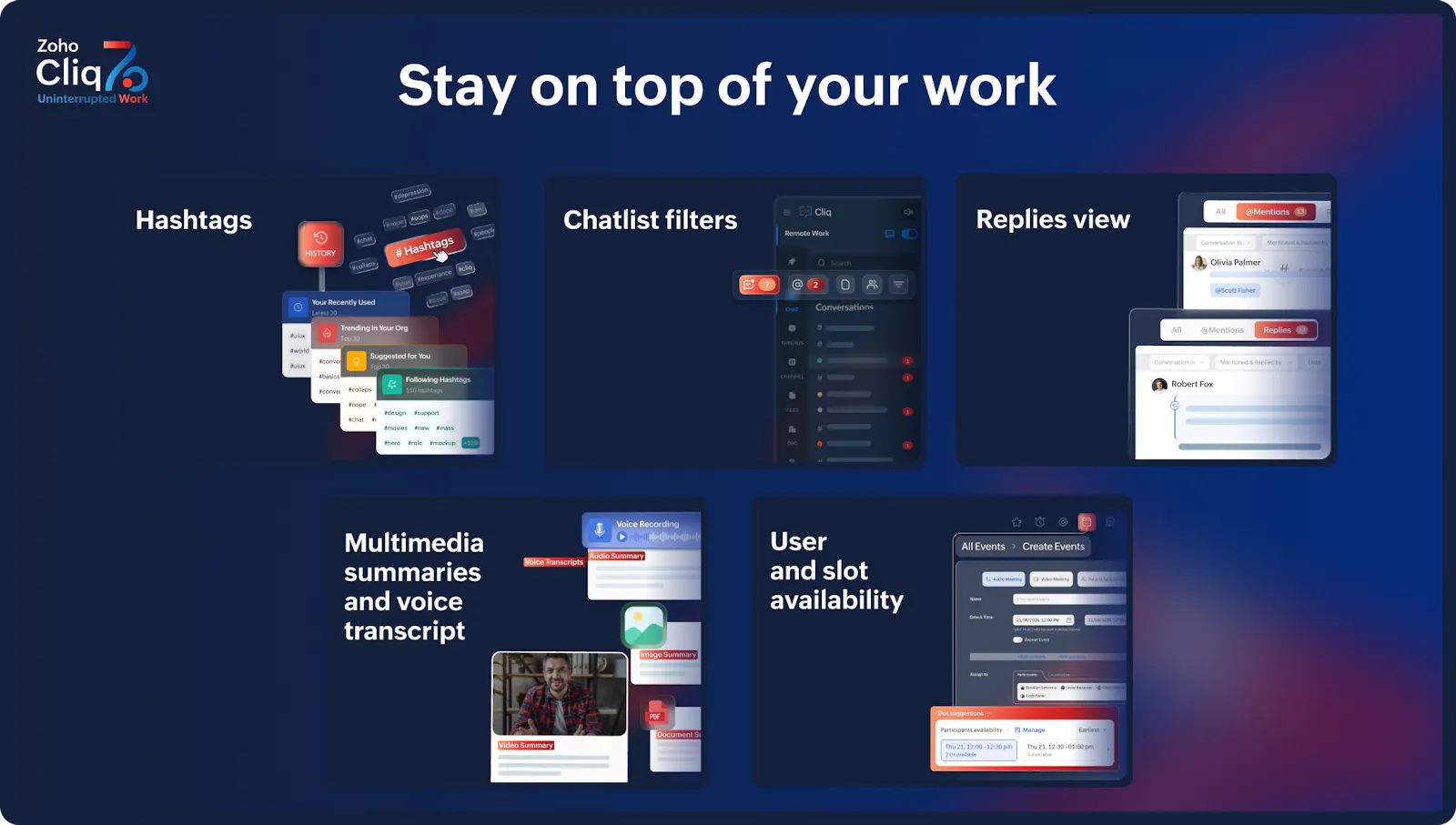 Zoho Cliq 7.0 screenshot 2
