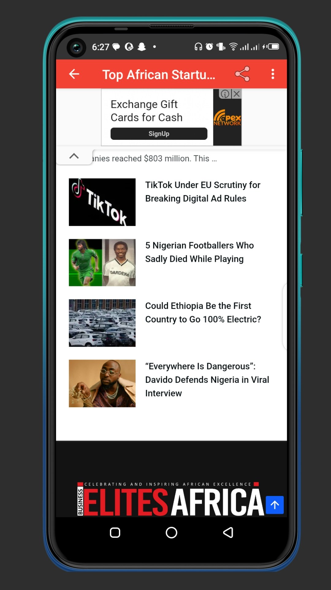Business Elites Africa News App - Африканское новостное приложение № 1-Daily Insights, обновления в реальном времени медиа 7