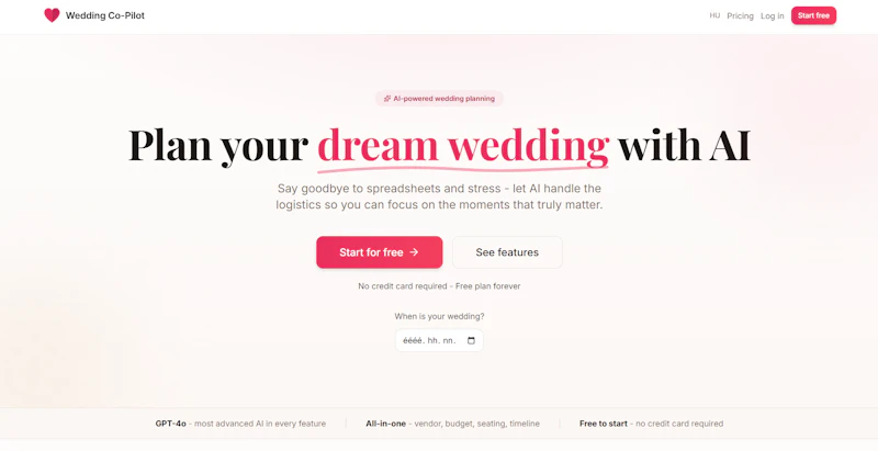 Wedding Co-Pilot screenshot 3