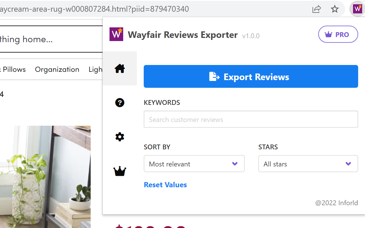 Wayfair Reviews Exporter |이미지 미디어 2