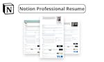 Notion Professional Resume image