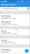 Business Contacts Android App gallery image
