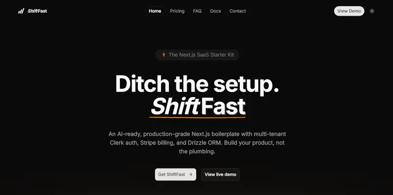 ShiftFast screenshot 1