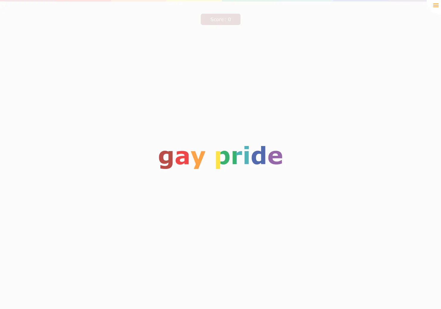 Gay Pride: the game