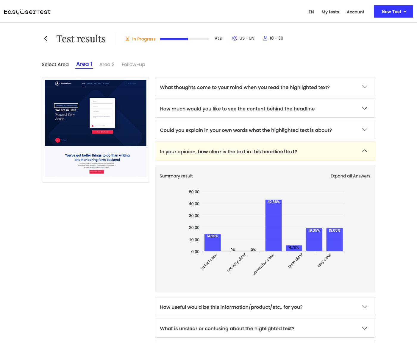 Easy User Test gallery image