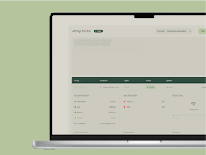 Free online proxy tester gallery image