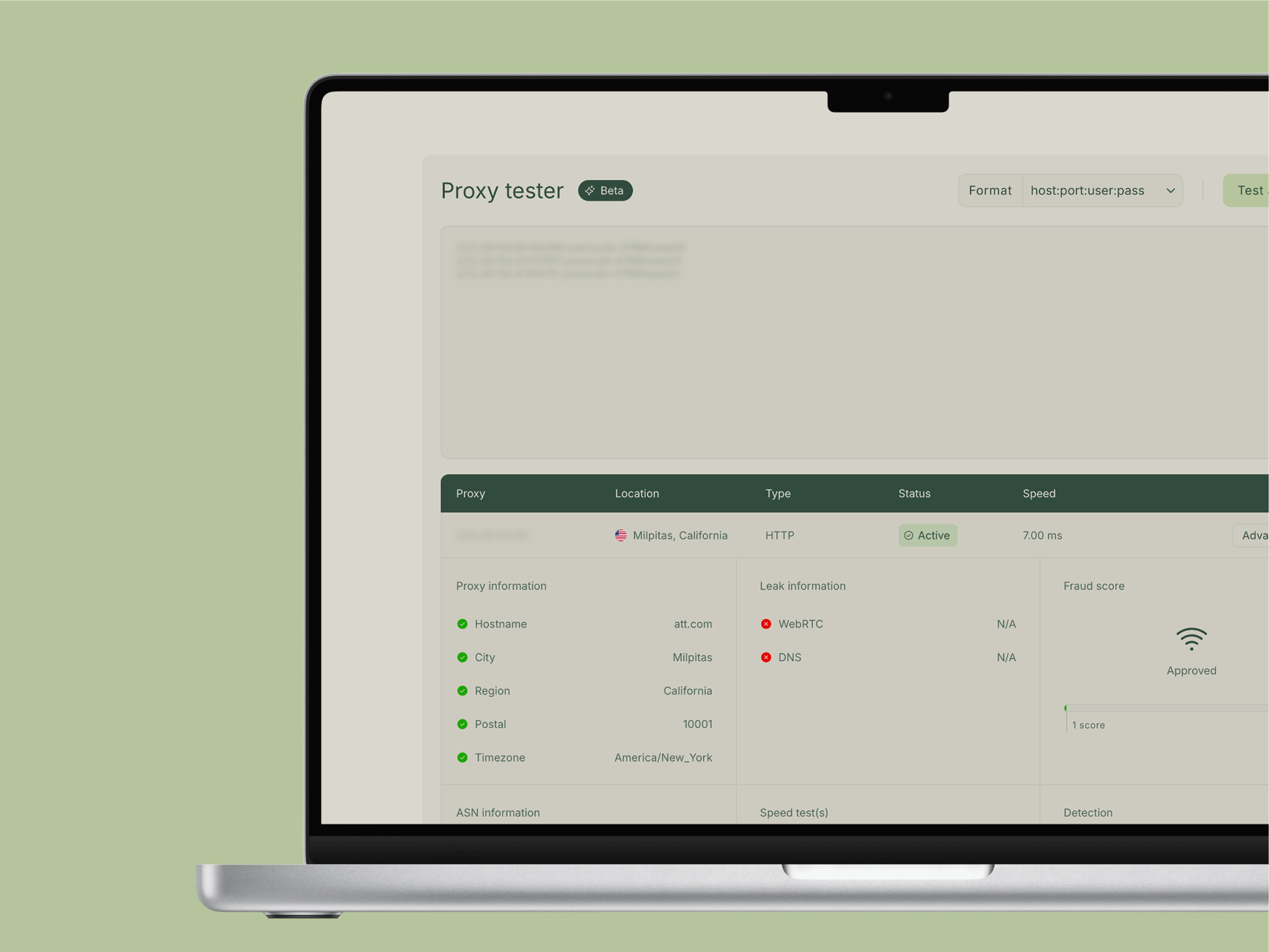 Ücretsiz çevrimiçi proxy test cihazı - Proxy'leri anında web'den test edin.Kayıt yok, yakalama yok. medya 2