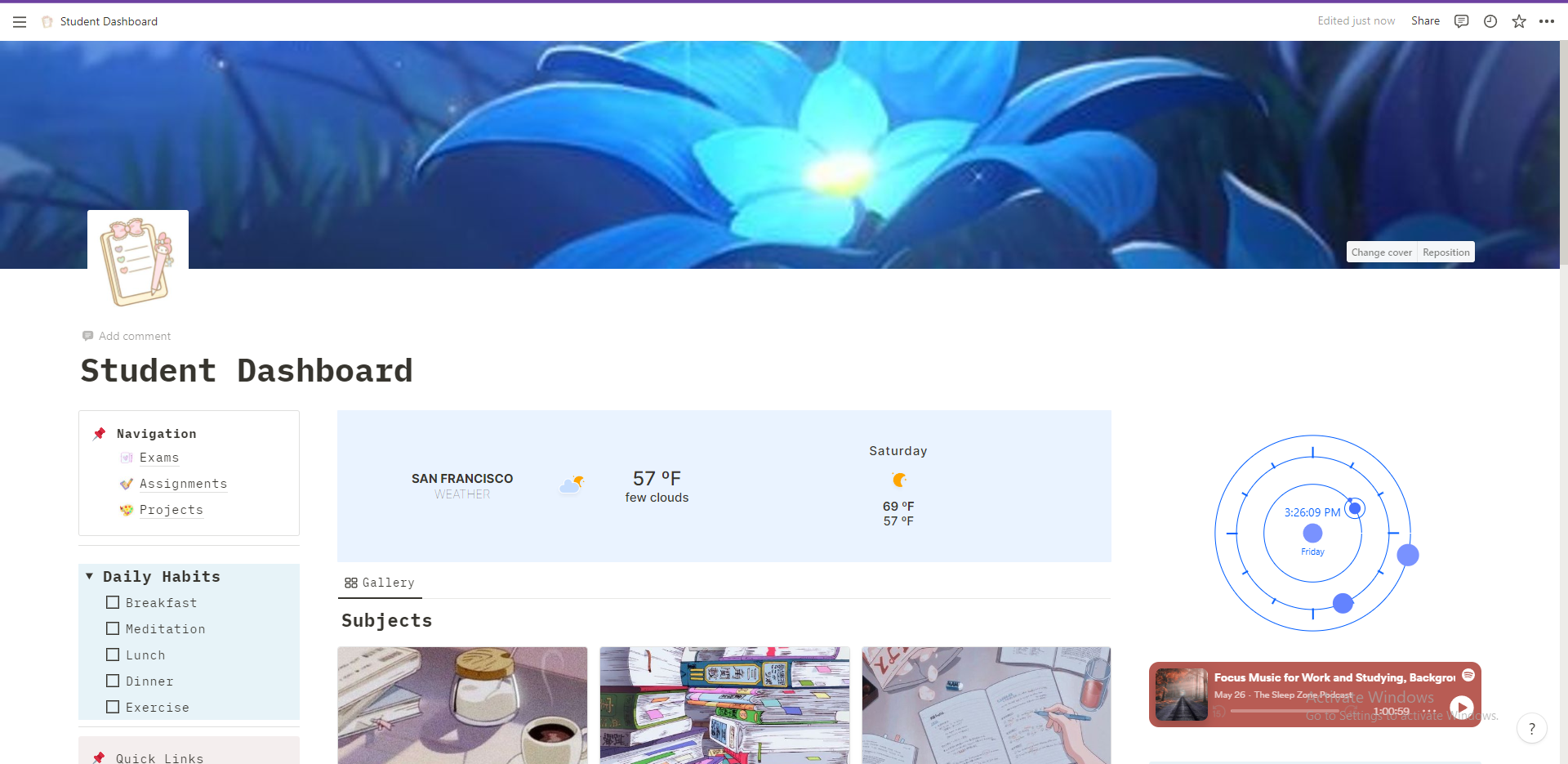 Student Dashboard gallery image