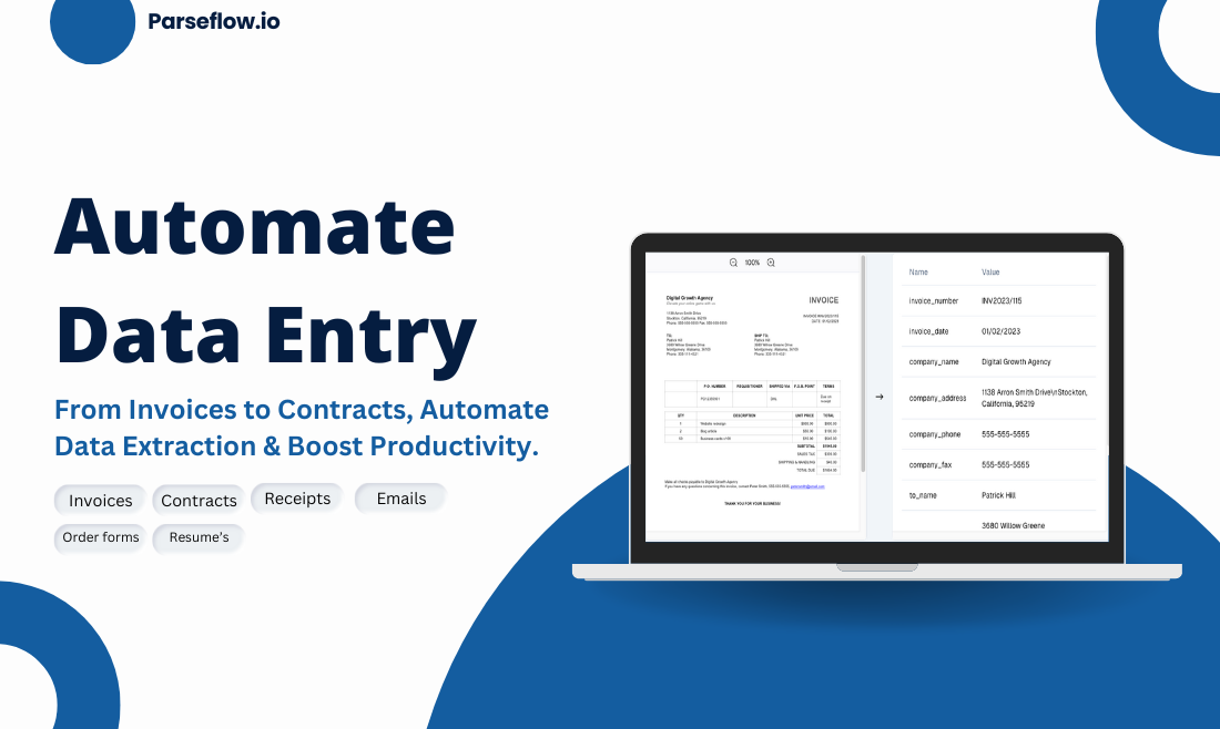 startuptile Parseflow.io-An automated data processing platform