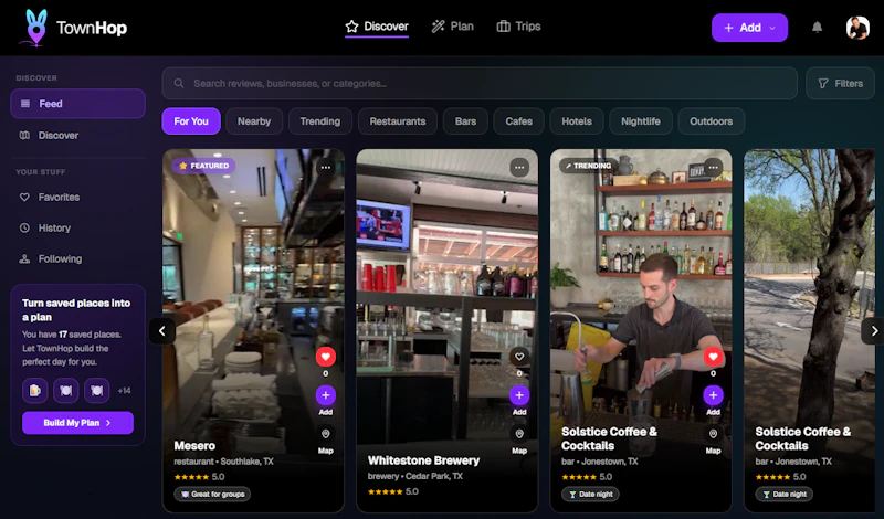 Launch of TownHop.ai screenshot 3
