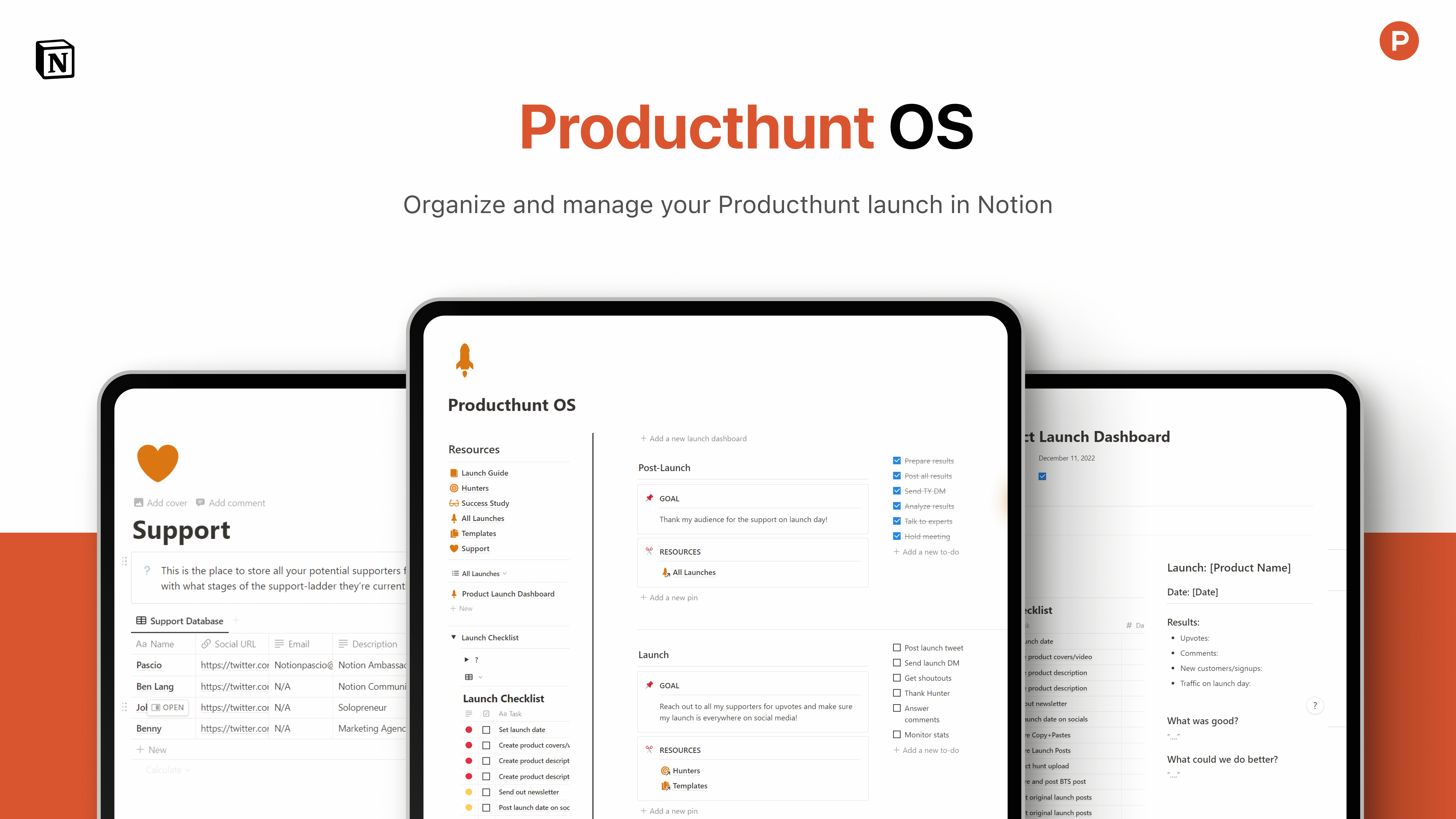 startuptile Producthunt OS-Organize your Product Hunt launches to reach top positions