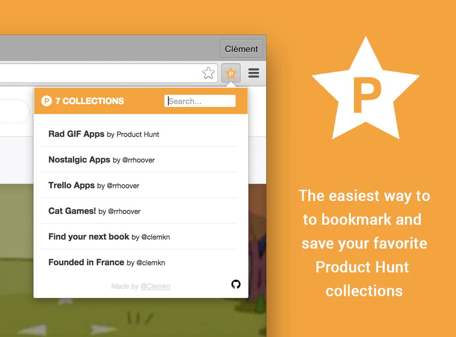 Product Hunt Bookmark Collections