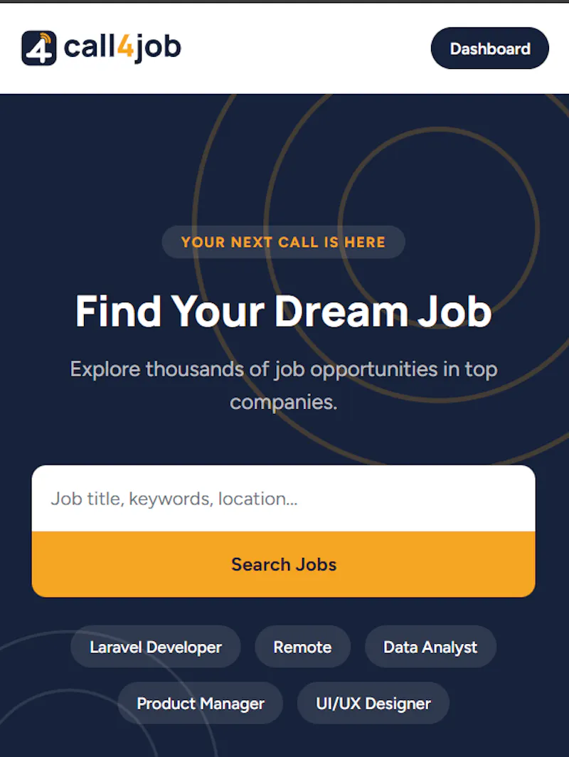 Call4job screenshot 1