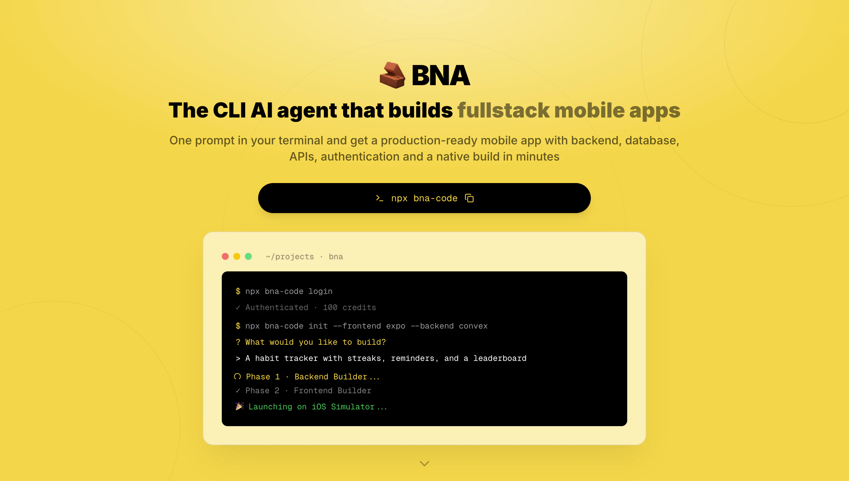 BNA Code screenshot 1
