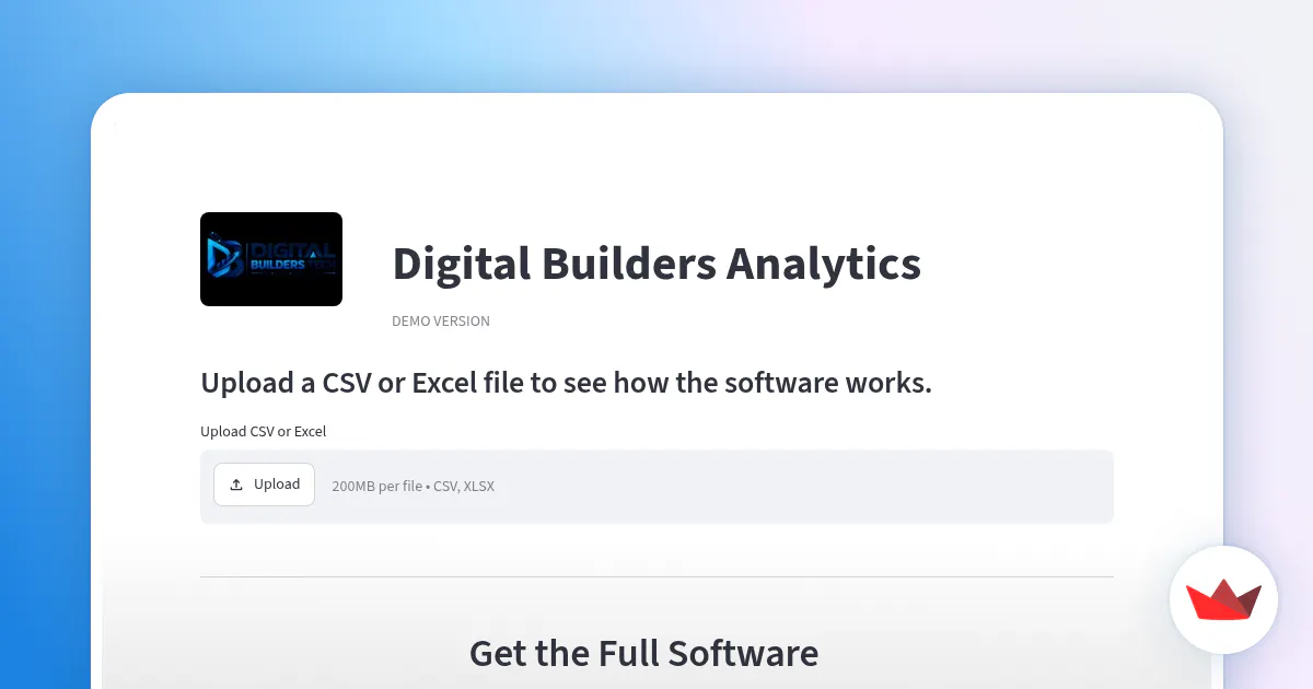 Digital Builders Analytics gallery image