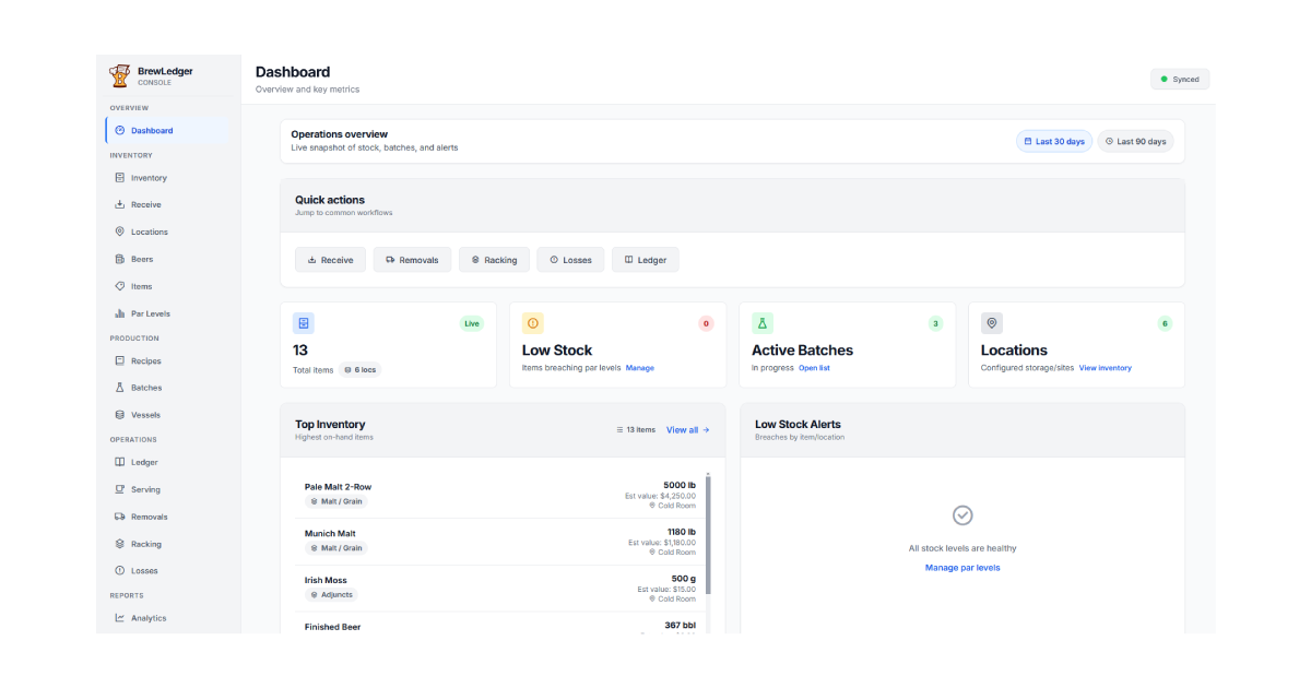 BrewLedger gallery image