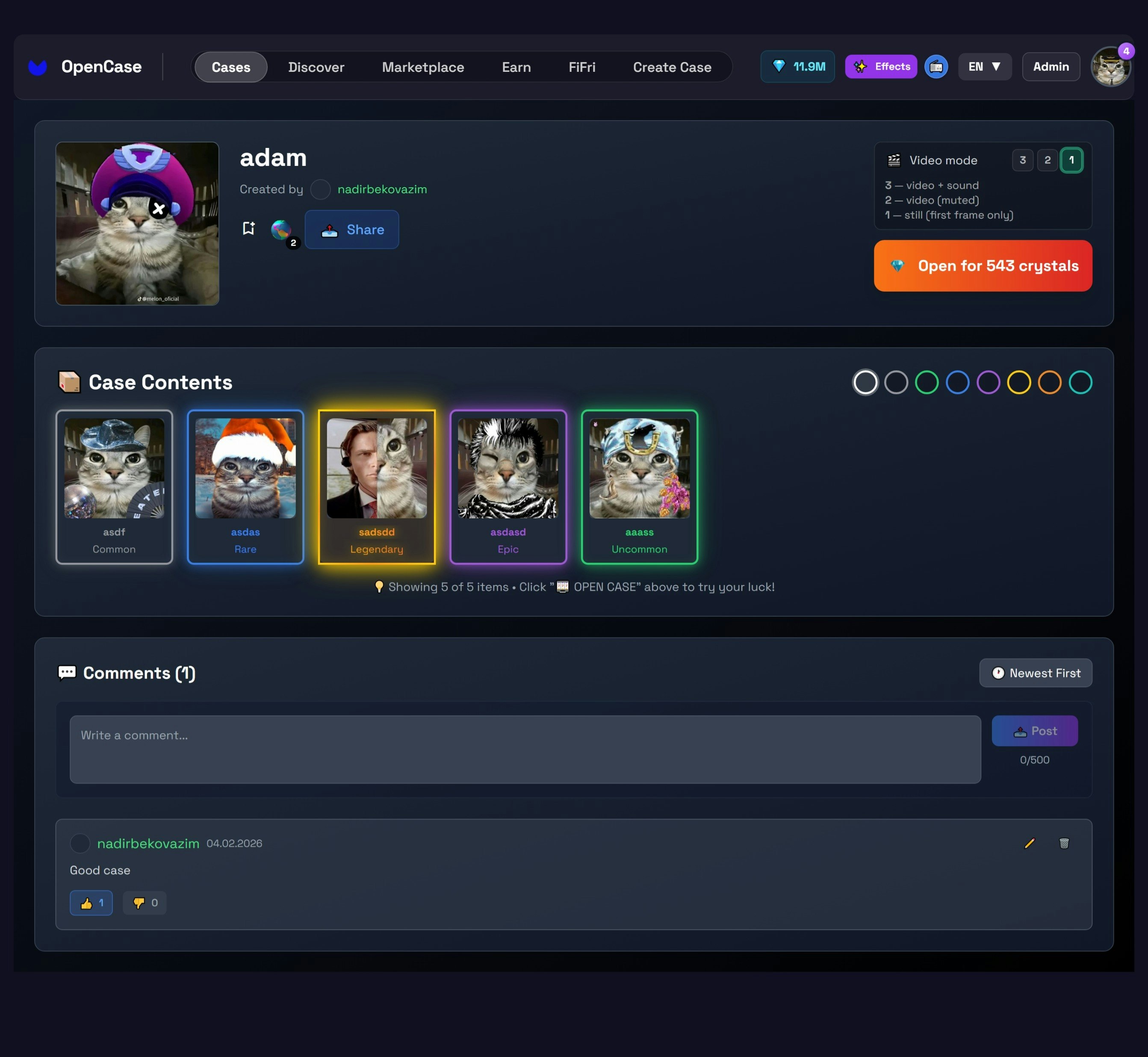 OpenCase gallery image