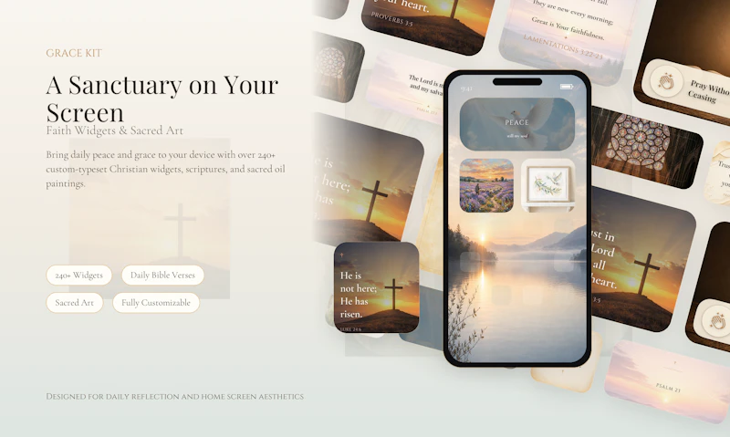 GraceKit - Elegant Christian widgets screenshot 2