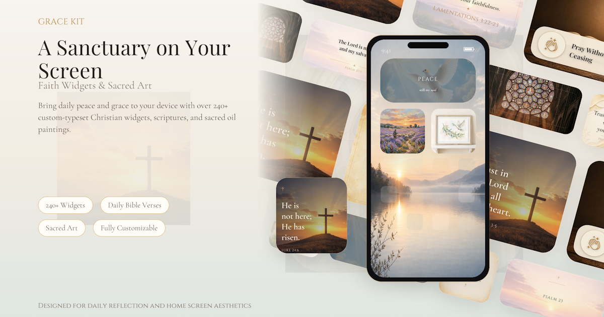 GraceKit - Elegant Christian widgets