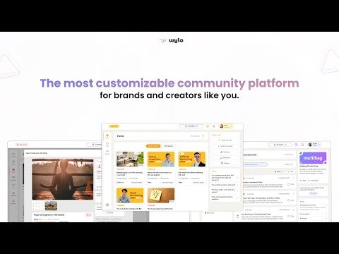 startuptile Wylo - Customizable community platform-Run a powerful community that suits you in minutes