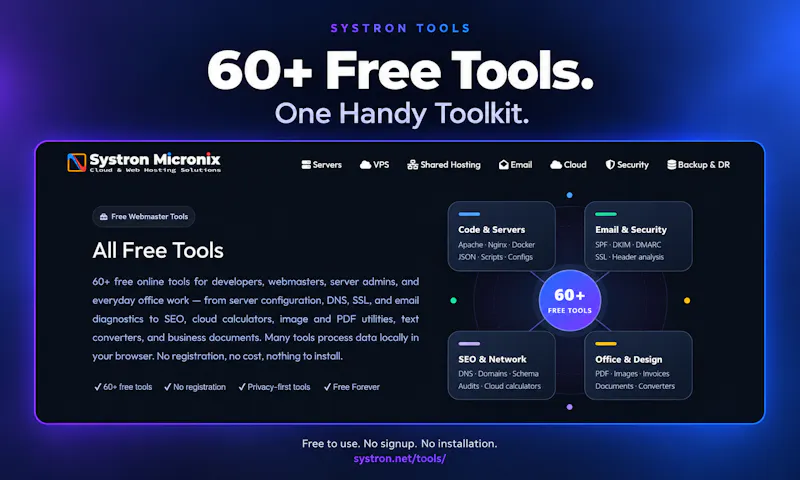 Systron Tools screenshot 1