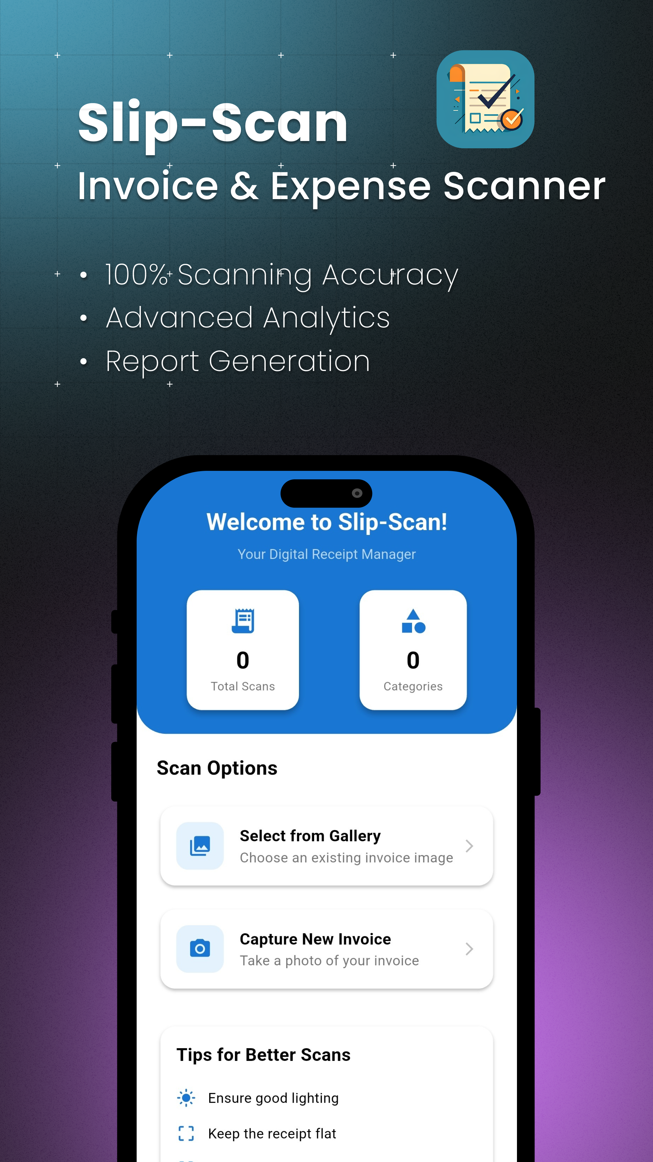 Slip-Scan: AI Receipt Scanner media 2