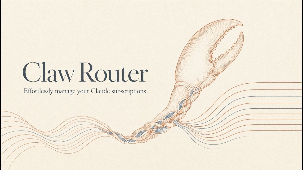 Claw Router — one claw to rule them all gallery image