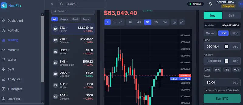 NeoFin screenshot 4