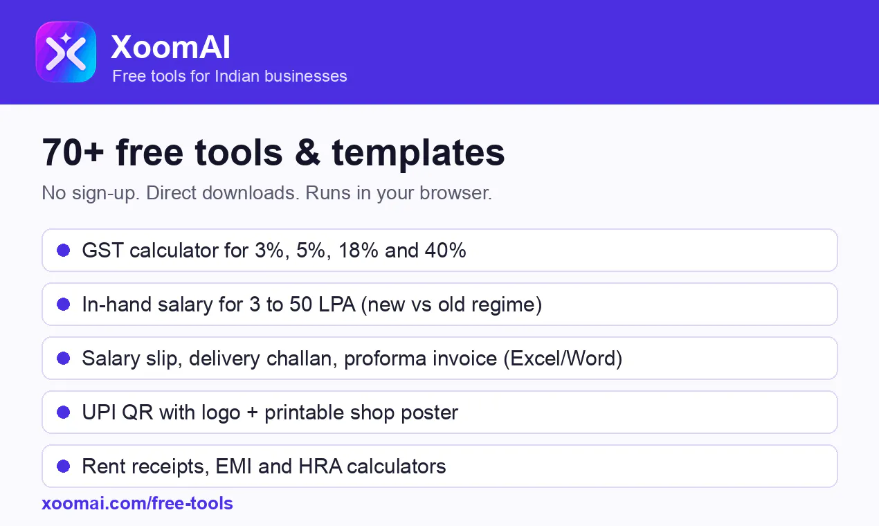 XoomAI Free Business Tools gallery image