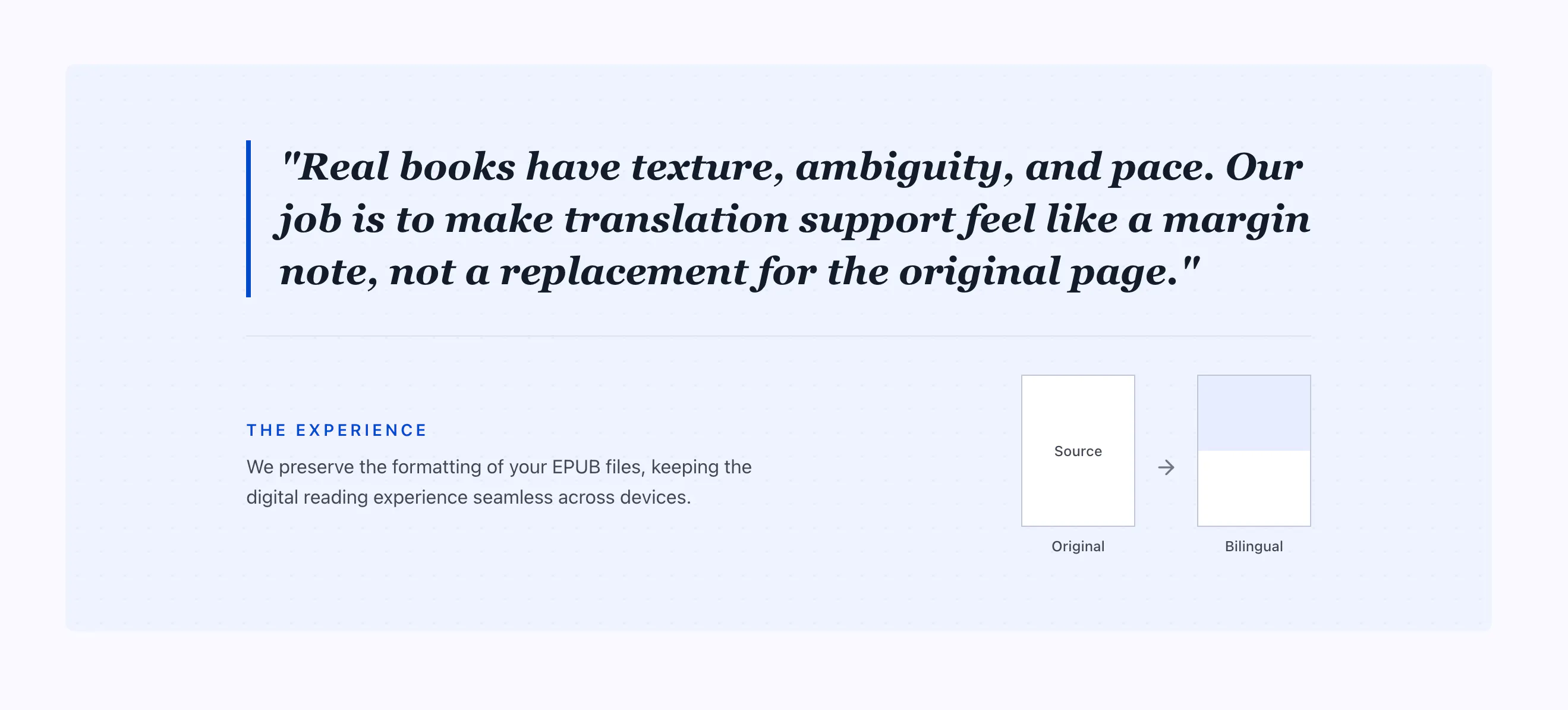 BilingualText gallery image