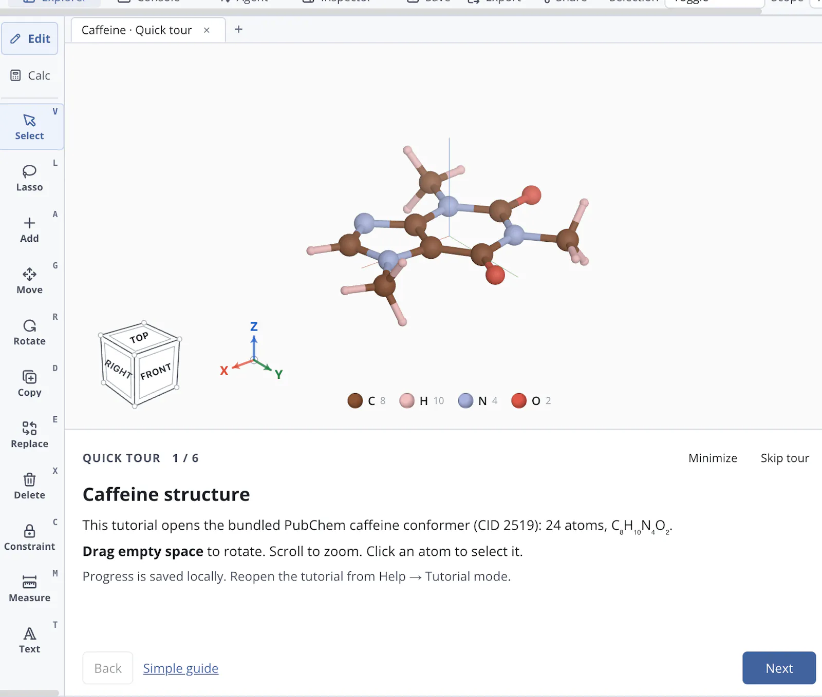 Tako by Atomli screenshot 2