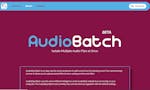 AudioStrip Batch image