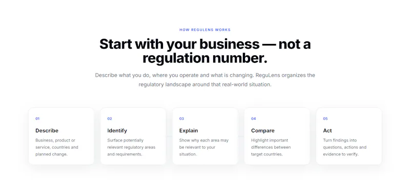 ReguLens screenshot 3