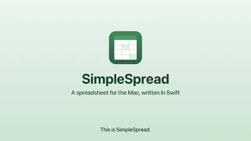 SimpleSpread screenshot 1 (video preview)