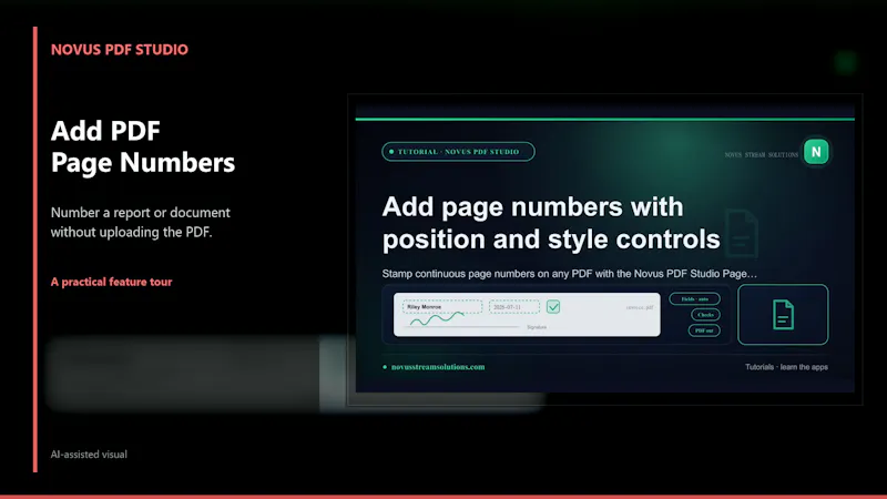 Novus PDF Studio screenshot 4